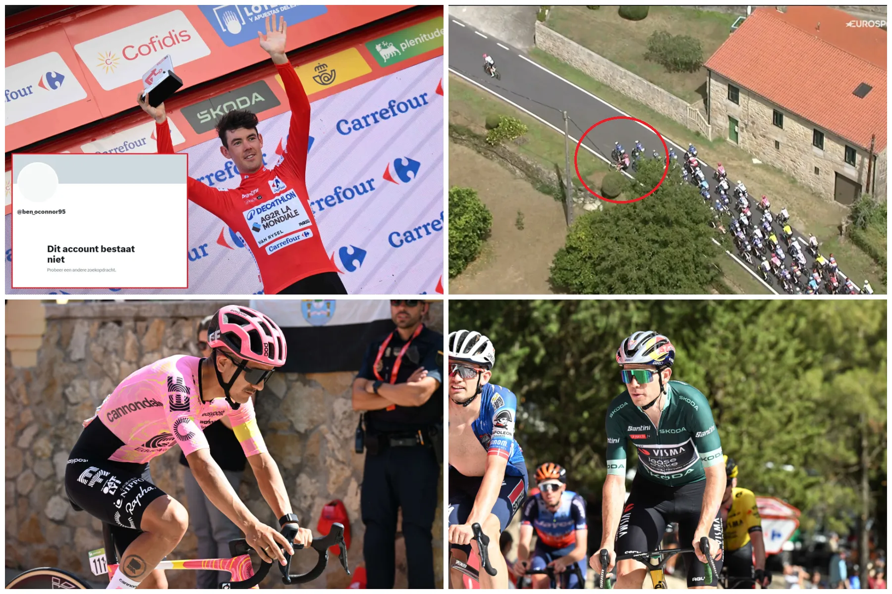 crash vuelta carapaz oconnor van aert