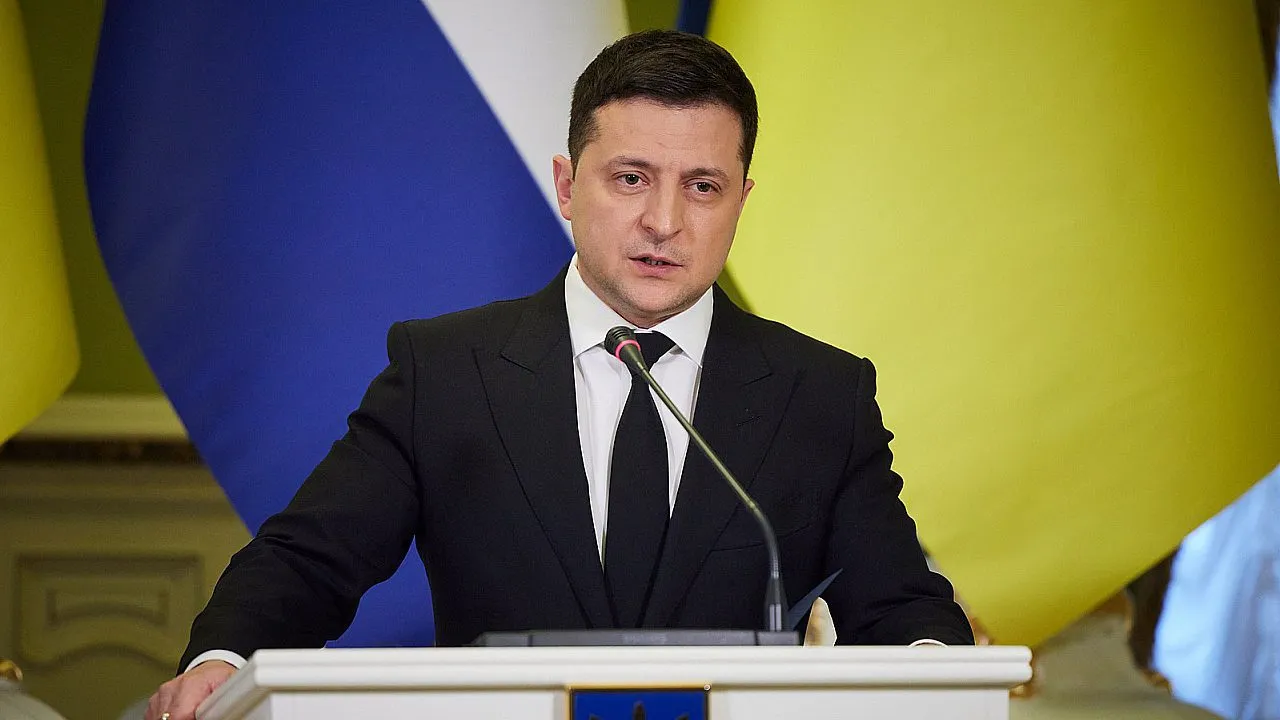 volodymyr zelensky met with dutch pm mark rutte in occasion of possible russian invasion 30f1651743232