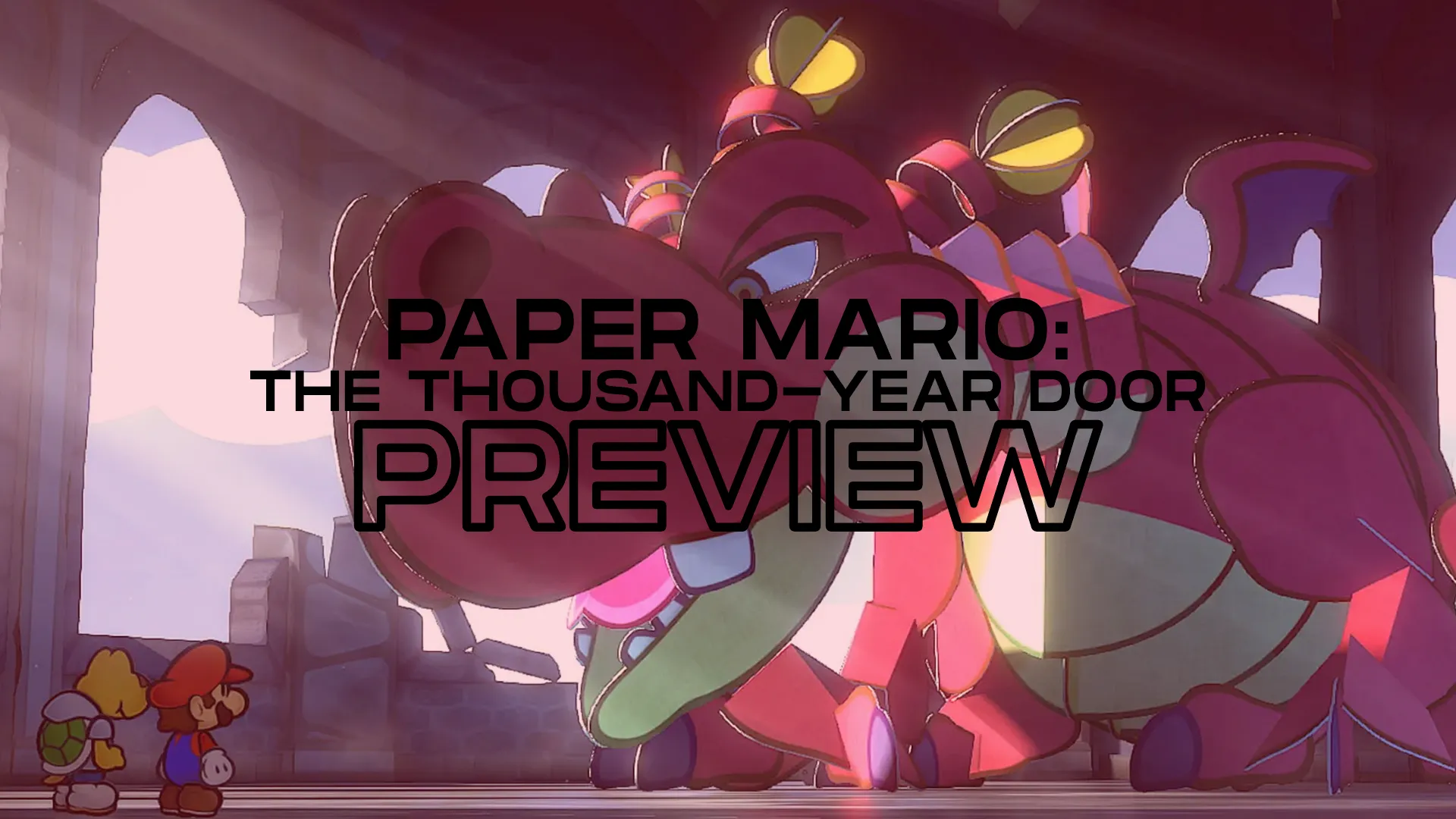 paper mario the thousand year door preview