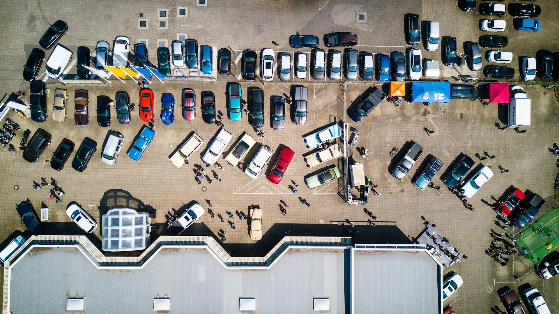 parkeerplaats autos