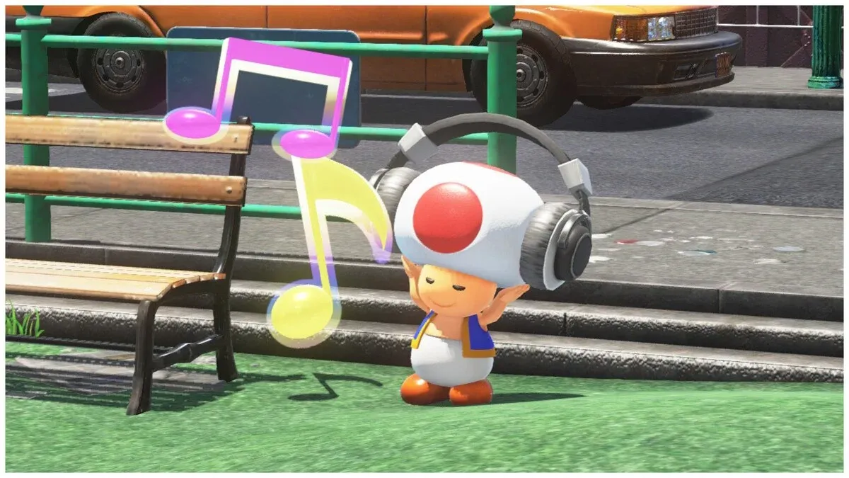 jammin toad mario odyssey