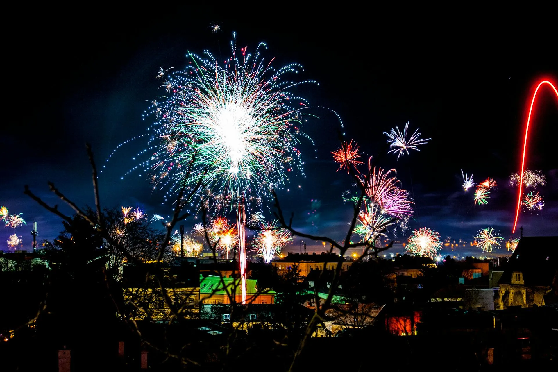 nieuwjaar vuurwerk