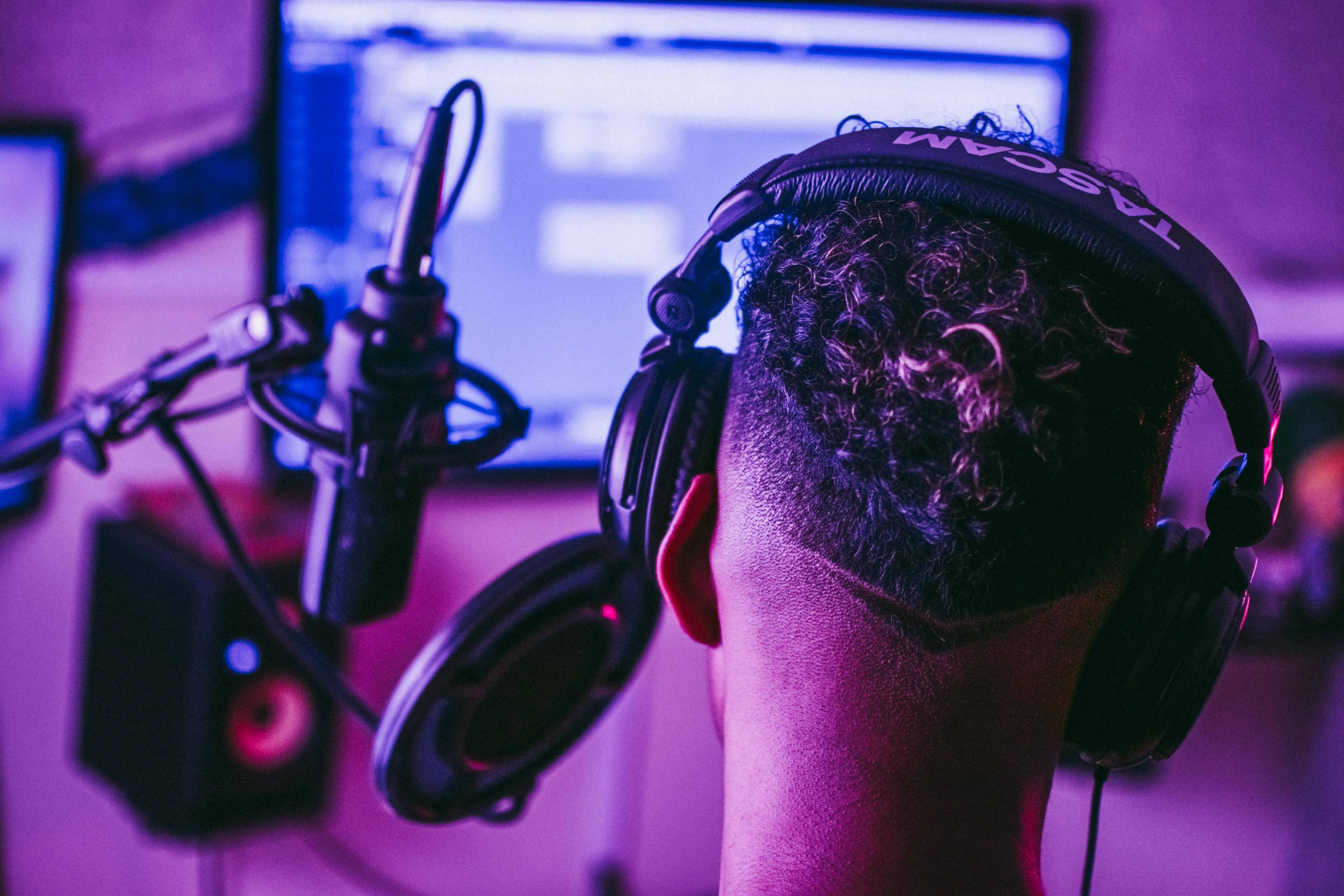 recording studio voice actor