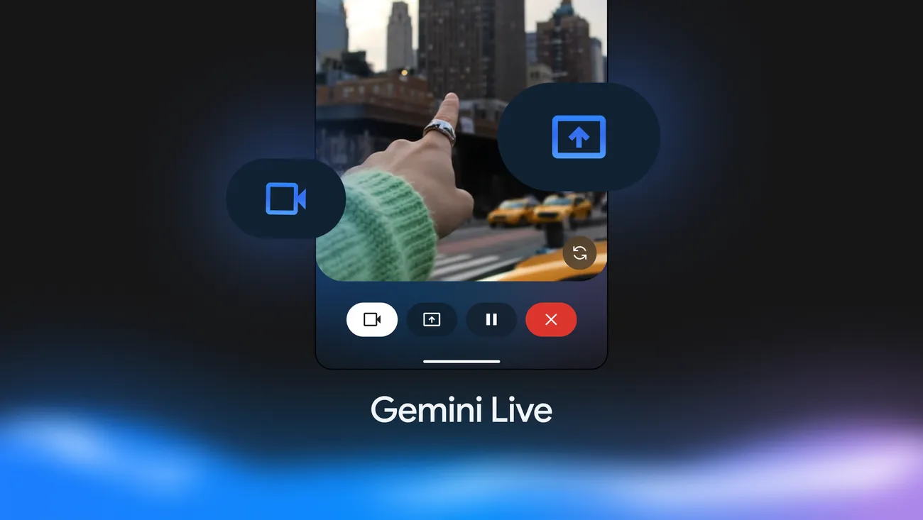 google gemini live