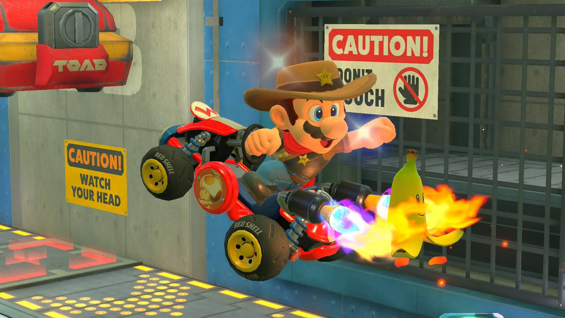 mario kart world cowboy mario