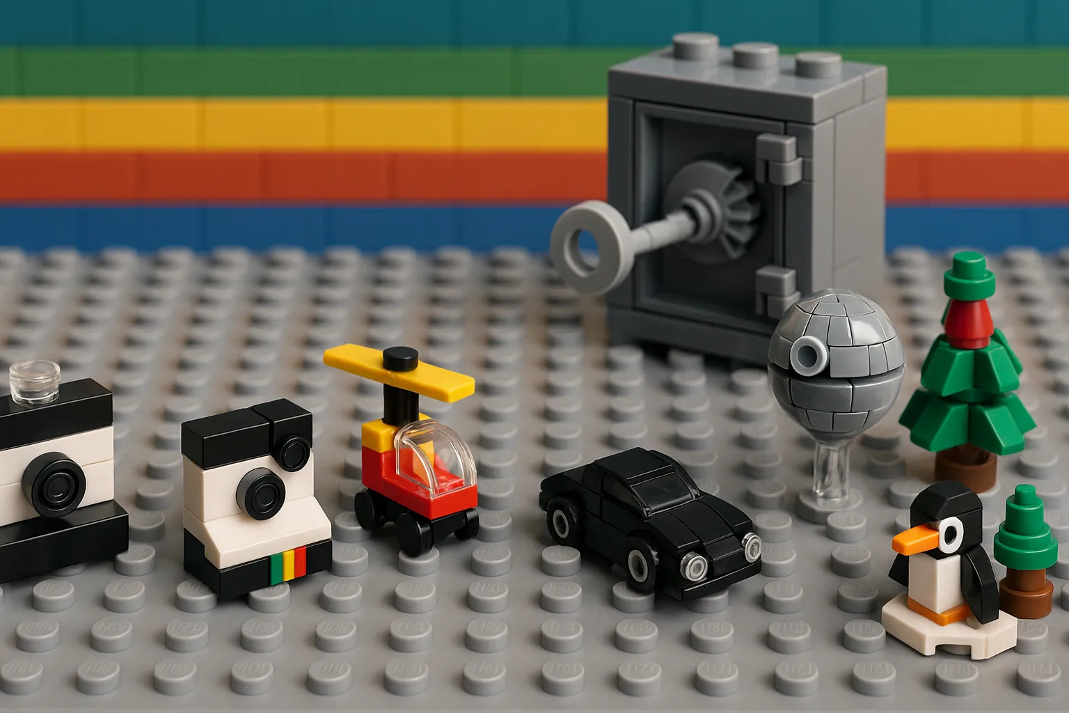 LEGO minis banner