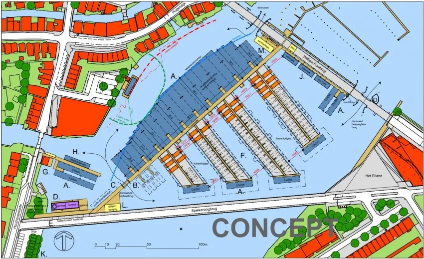 230314 jachthaven plankaart concept