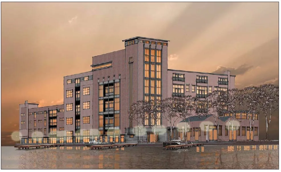 41721 ontwikkelingen langs de zaan artistimpression van de fabriek de pijl