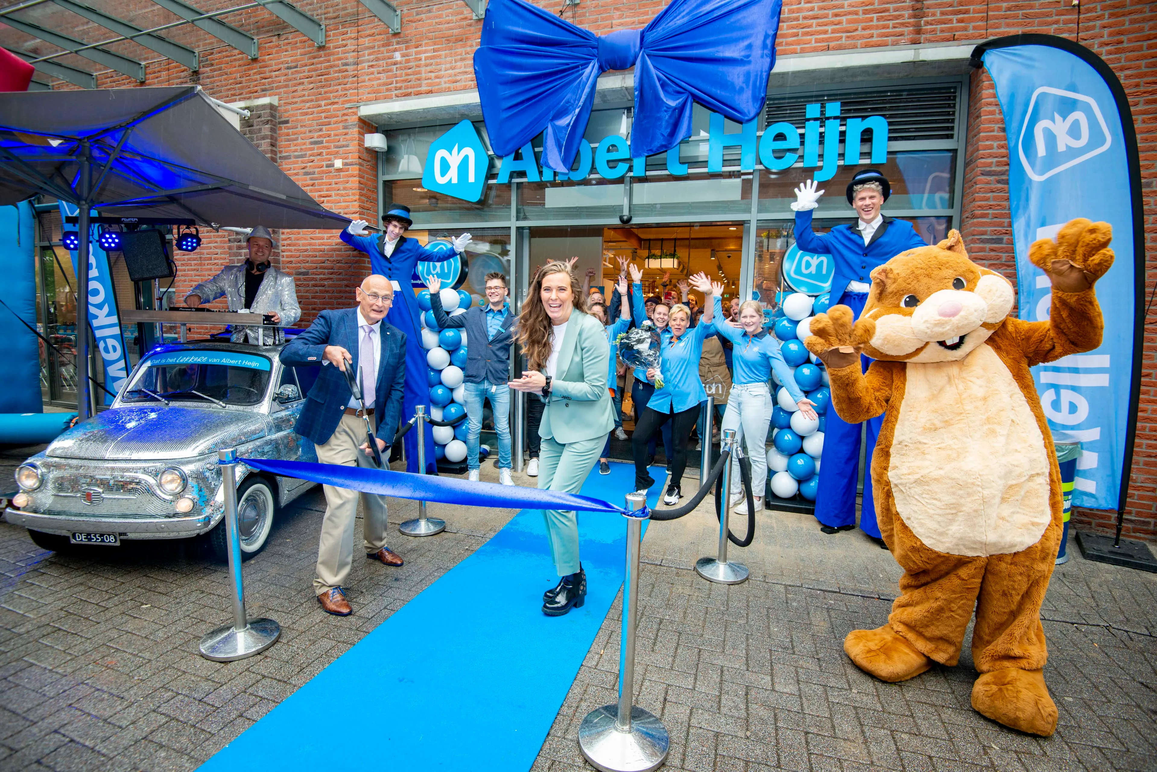 albert heijn saendelft is weer open foto albert heijn dirk brand