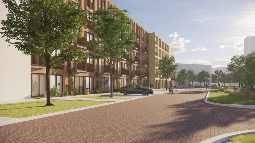blok f straatbeeld