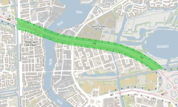 kaart coenbrug