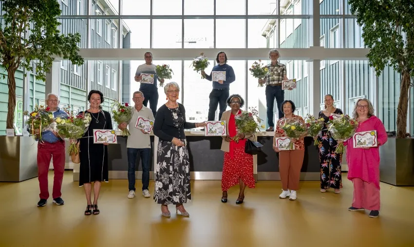vrijwilligersprijs uitreikingen 2021