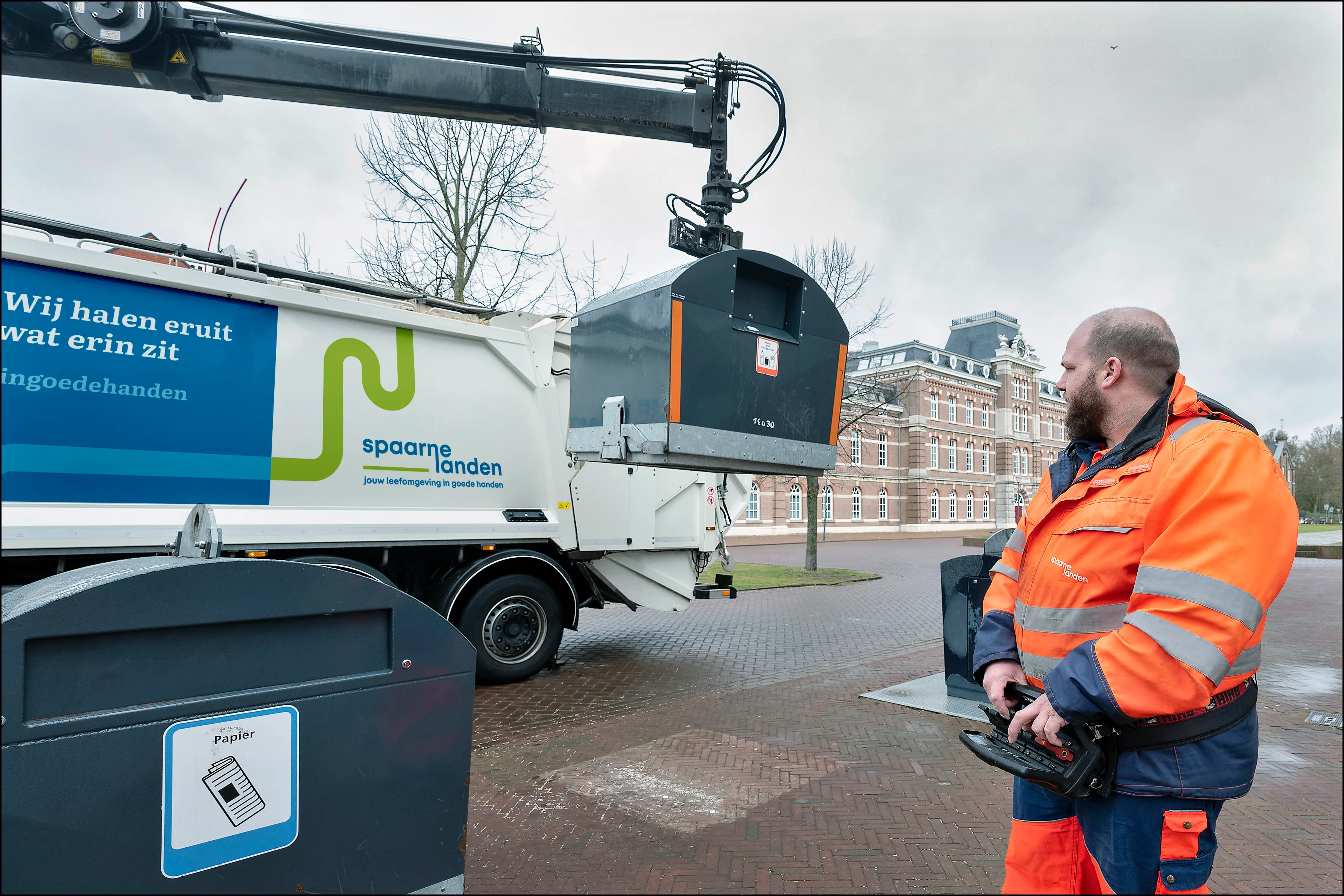 2021 zv ondergronds legen papier plastic