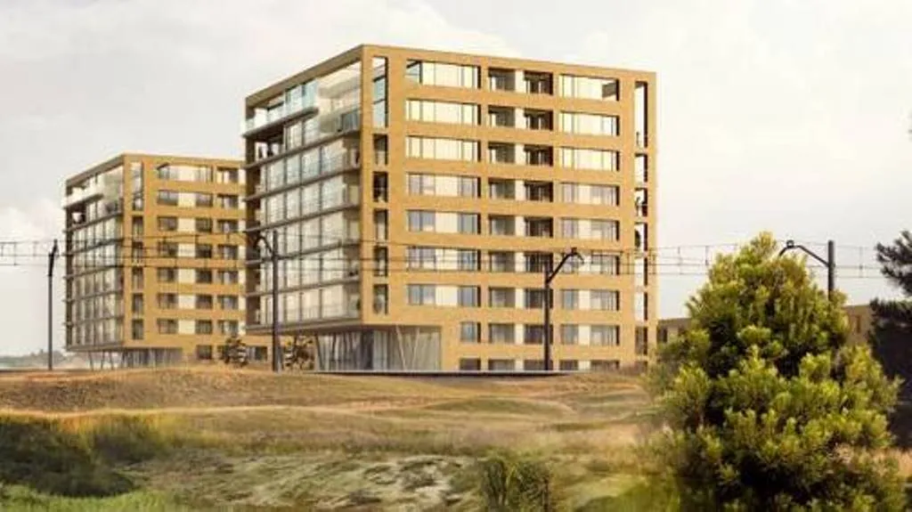 artist impression bedrijventerrein nieuw noord zandvoort gemeente zandvoort