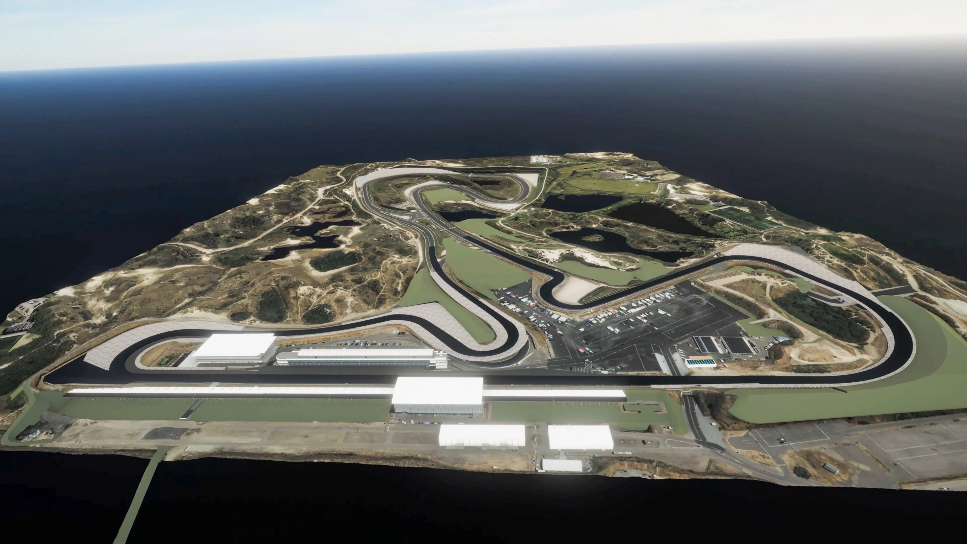 artist impression verbouwde circuit zandvoort volker wessels aangeleverd