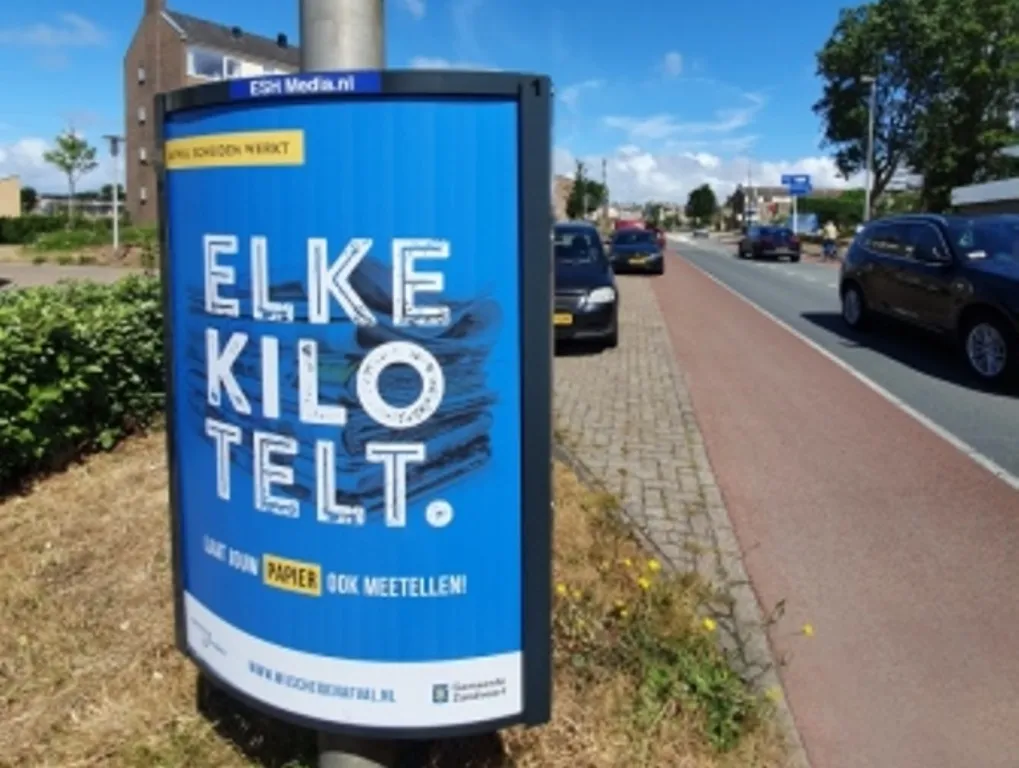 elke kilo telt aangeleverd gemeente zandvoort