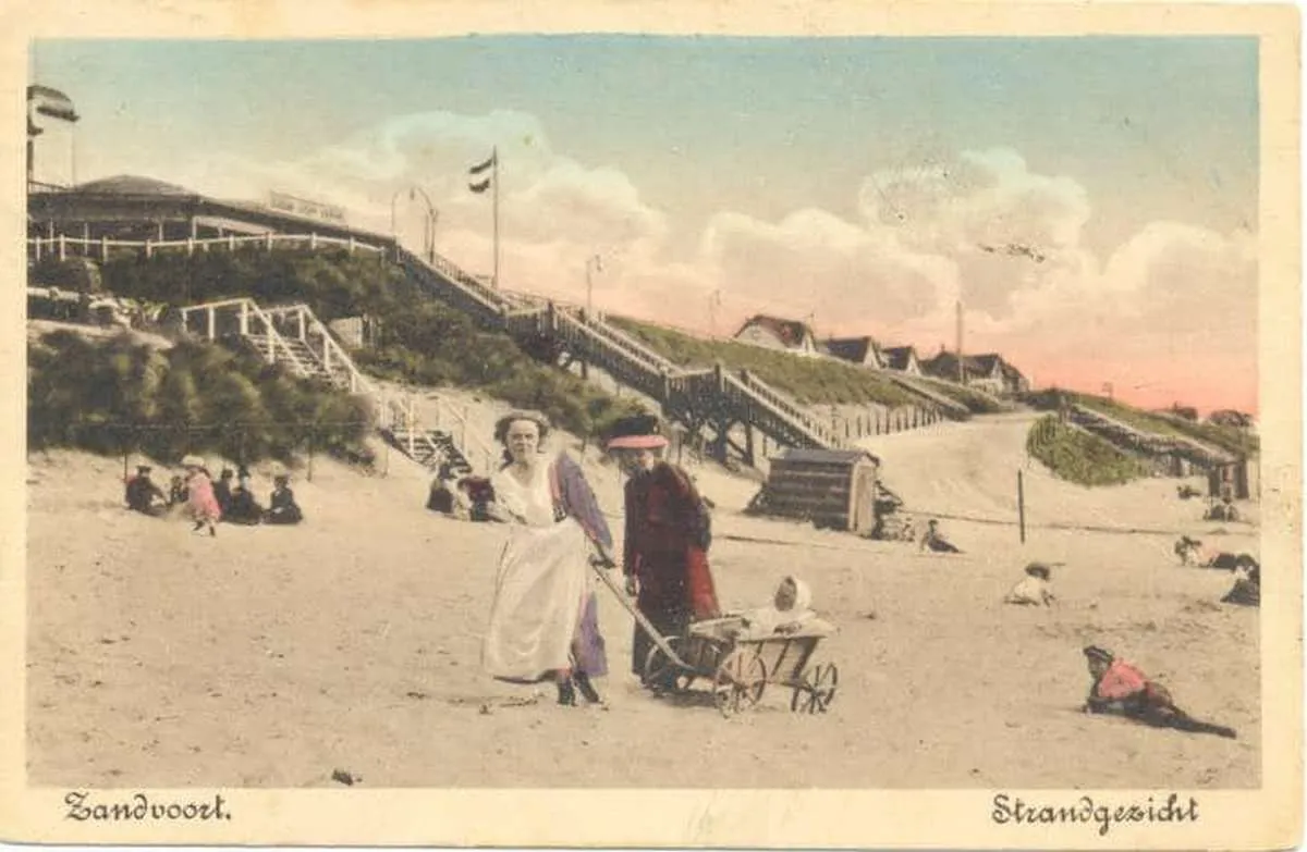 kaart zandvoort