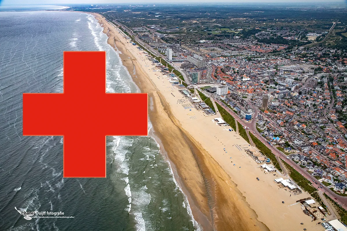kustlijn zandvoort rode kruis 1