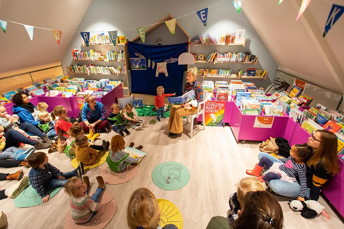 nationale voorleesdagen bibliotheek zuid kennemerland persfoto