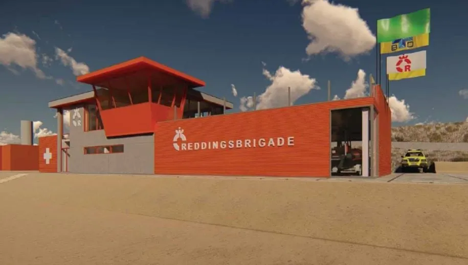 ontwerp reddingspost zuid zandvoortse reddingsbrigade gemeente zandvoort