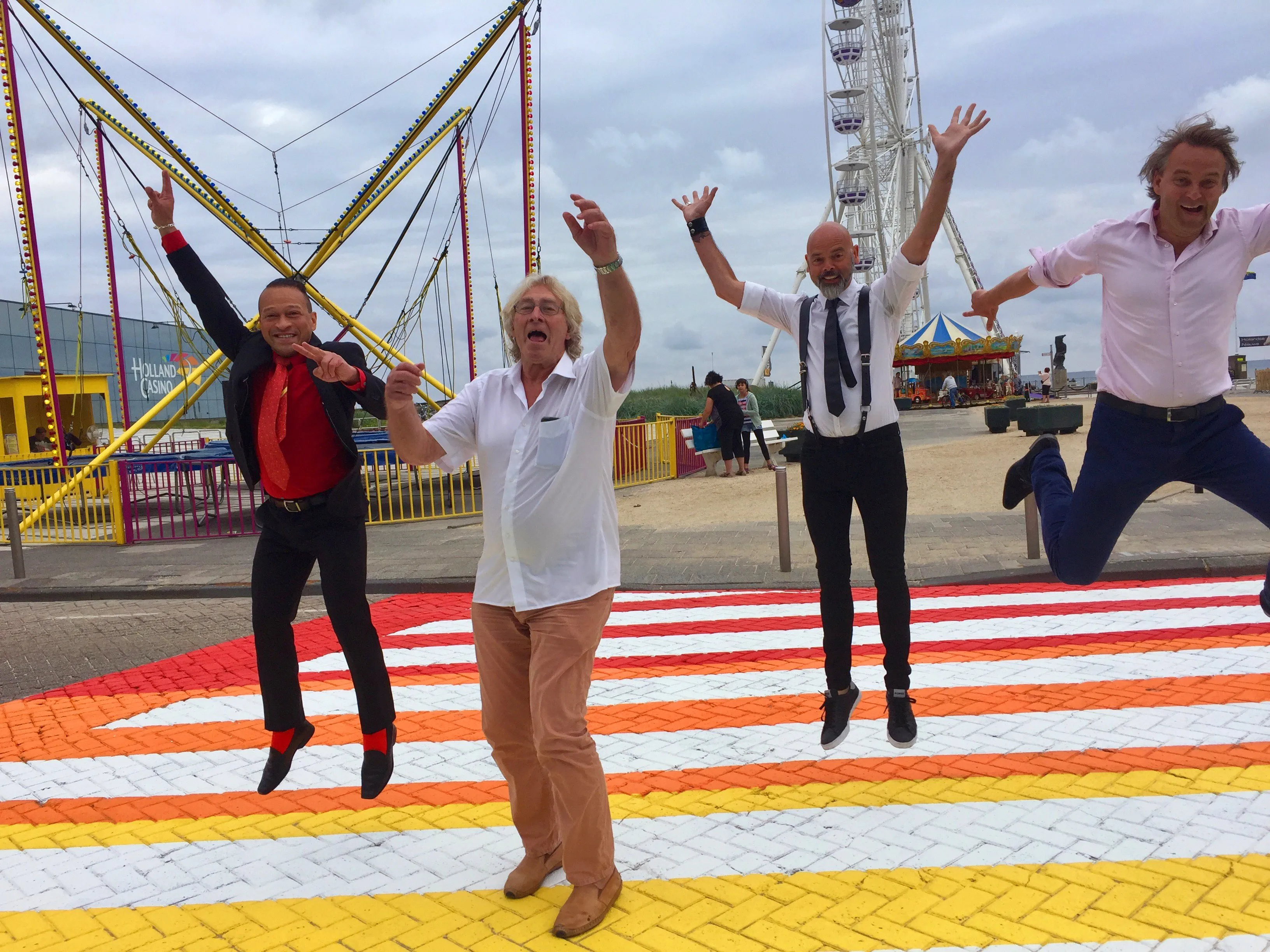 regenboogzebrapad pr vvv zandvoort