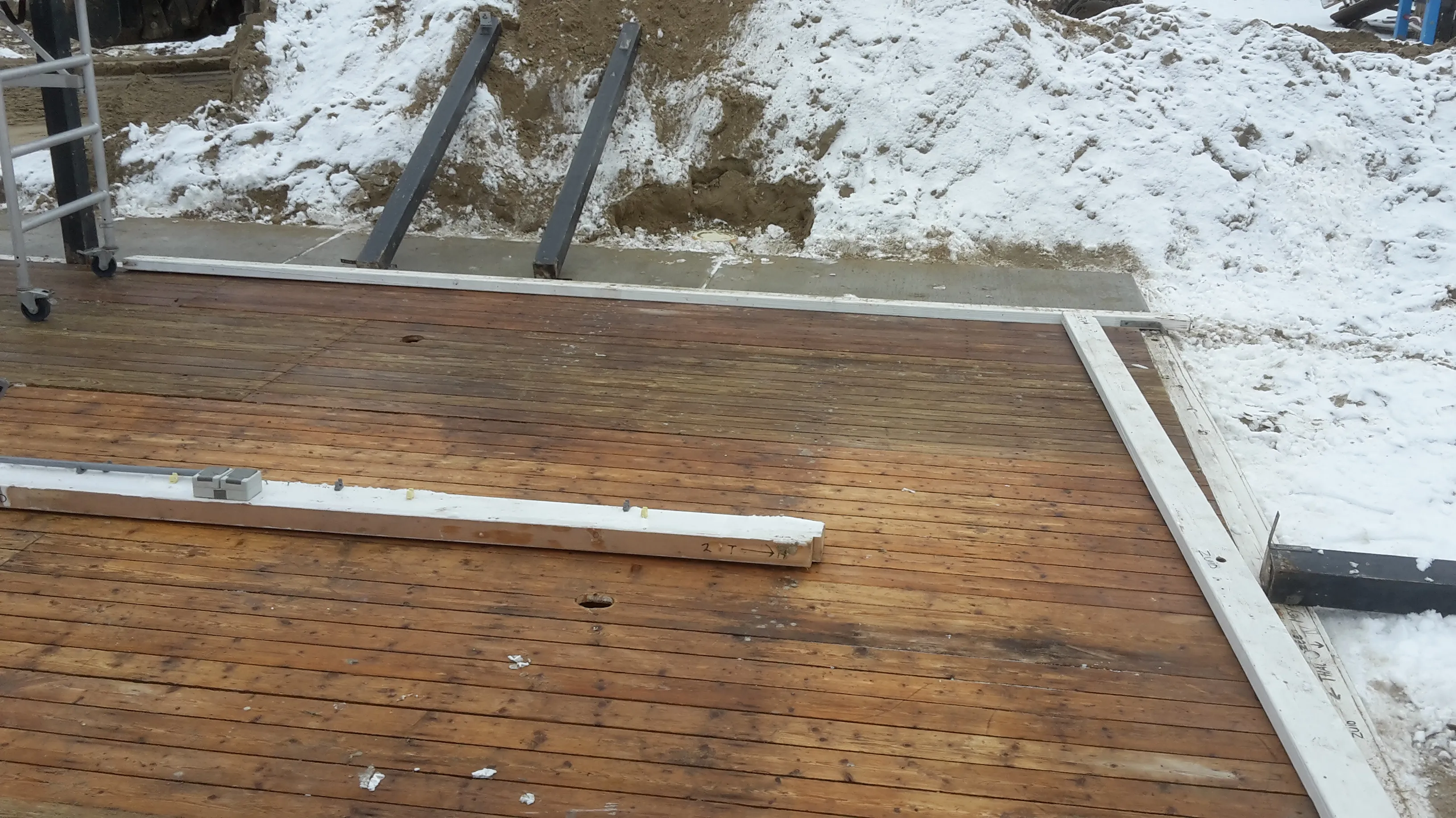 strandpaviljoen ahoi in aanbouw jaap koper