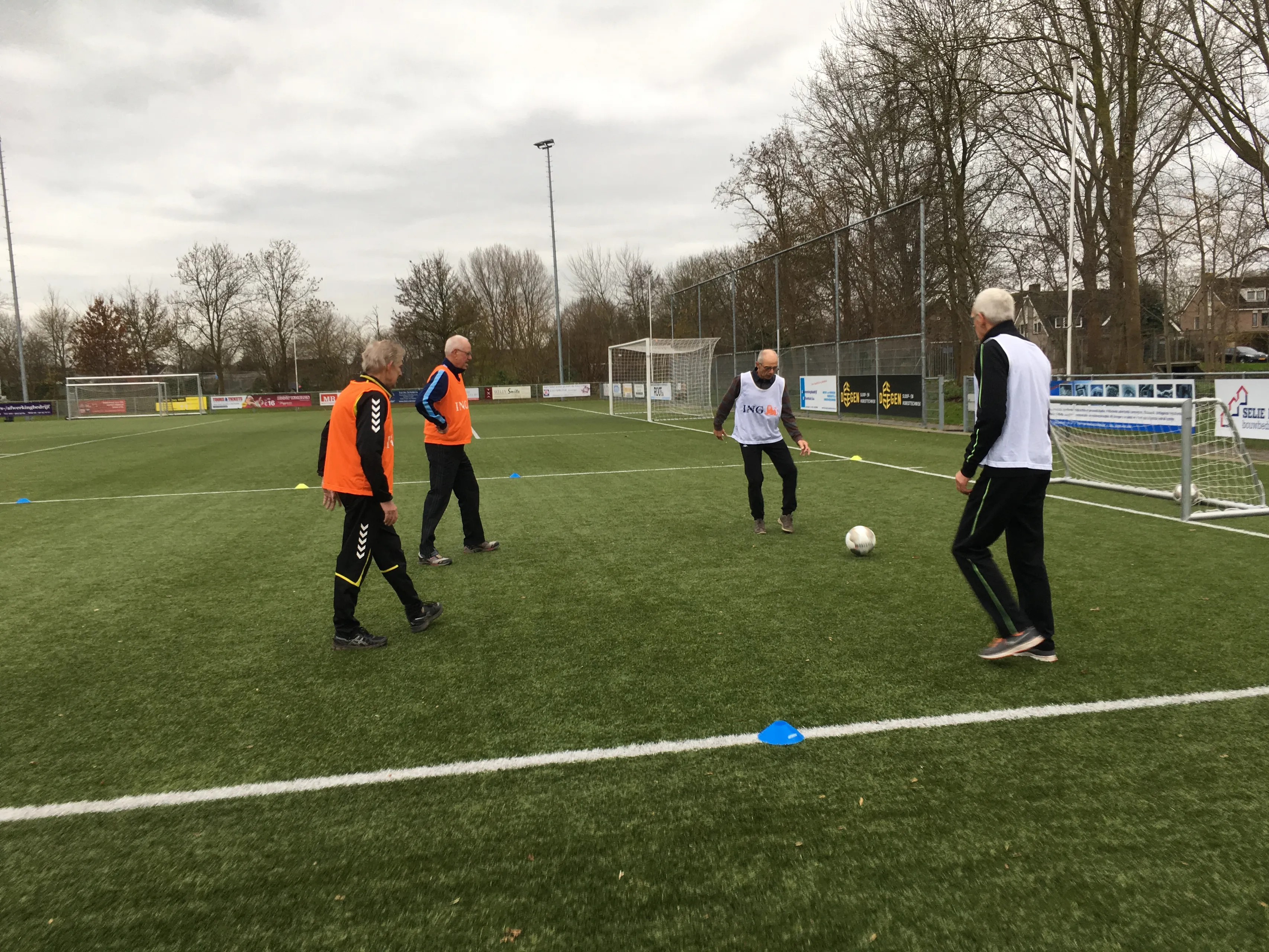 walking football sportservice heemstede zandvoort