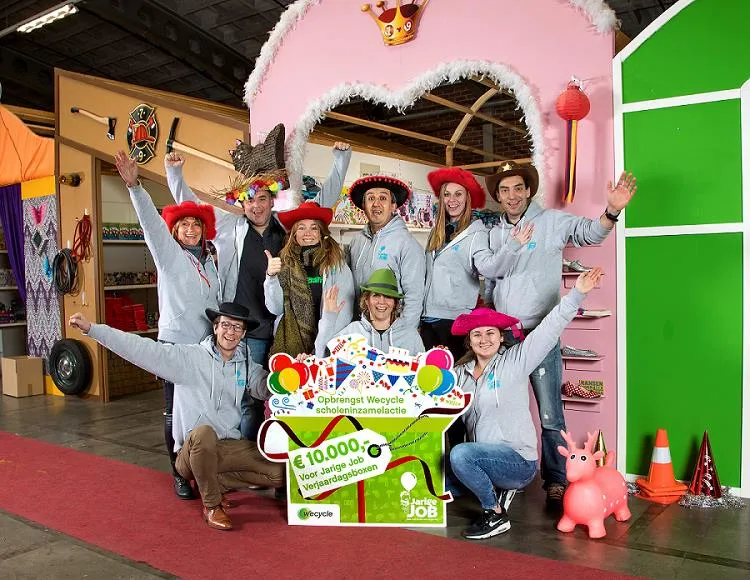 wecycle jarigejob 2018 pr wecycle