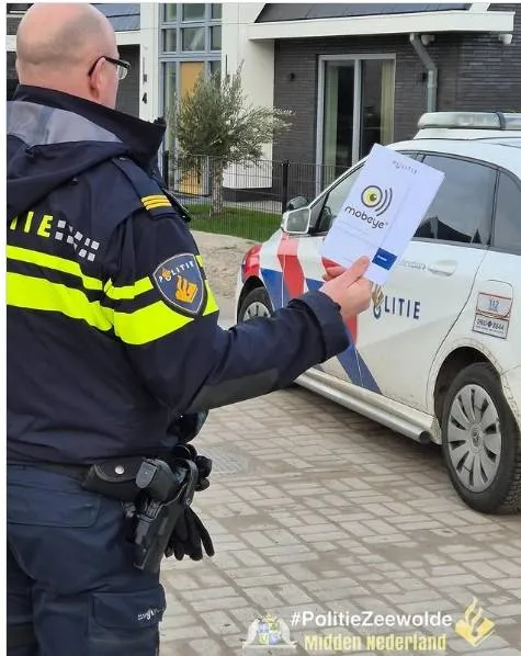 flyer ontdek de mobeye politie zeewolde