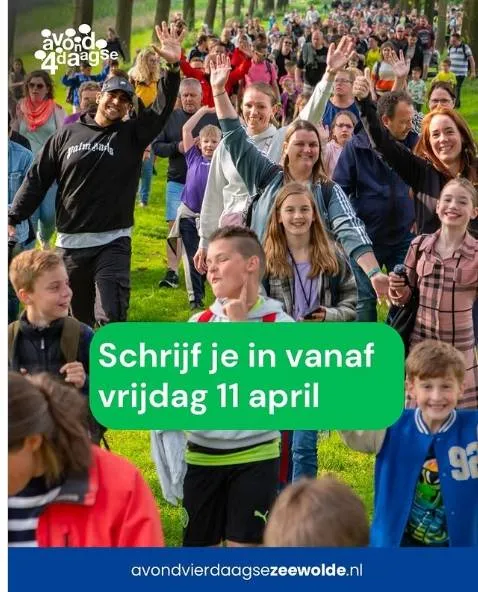 avondvierdaagse avondvierdaagse zeewolde
