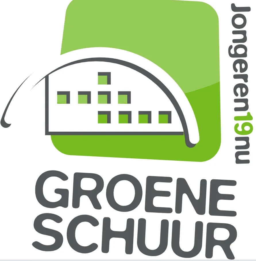 logo de groene schuur de groene schuur