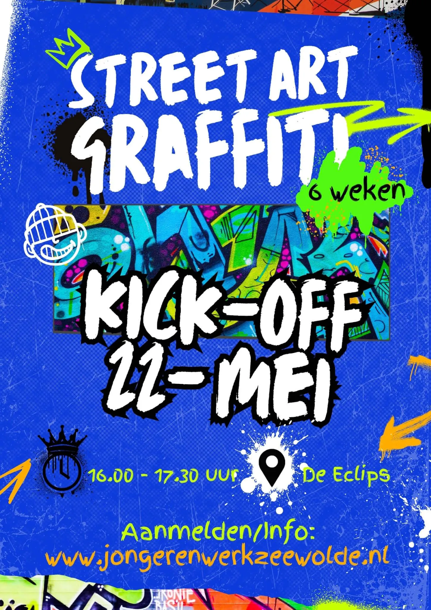 Project Spot on Z graffiti (© Jongerenwerk Zeewolde)