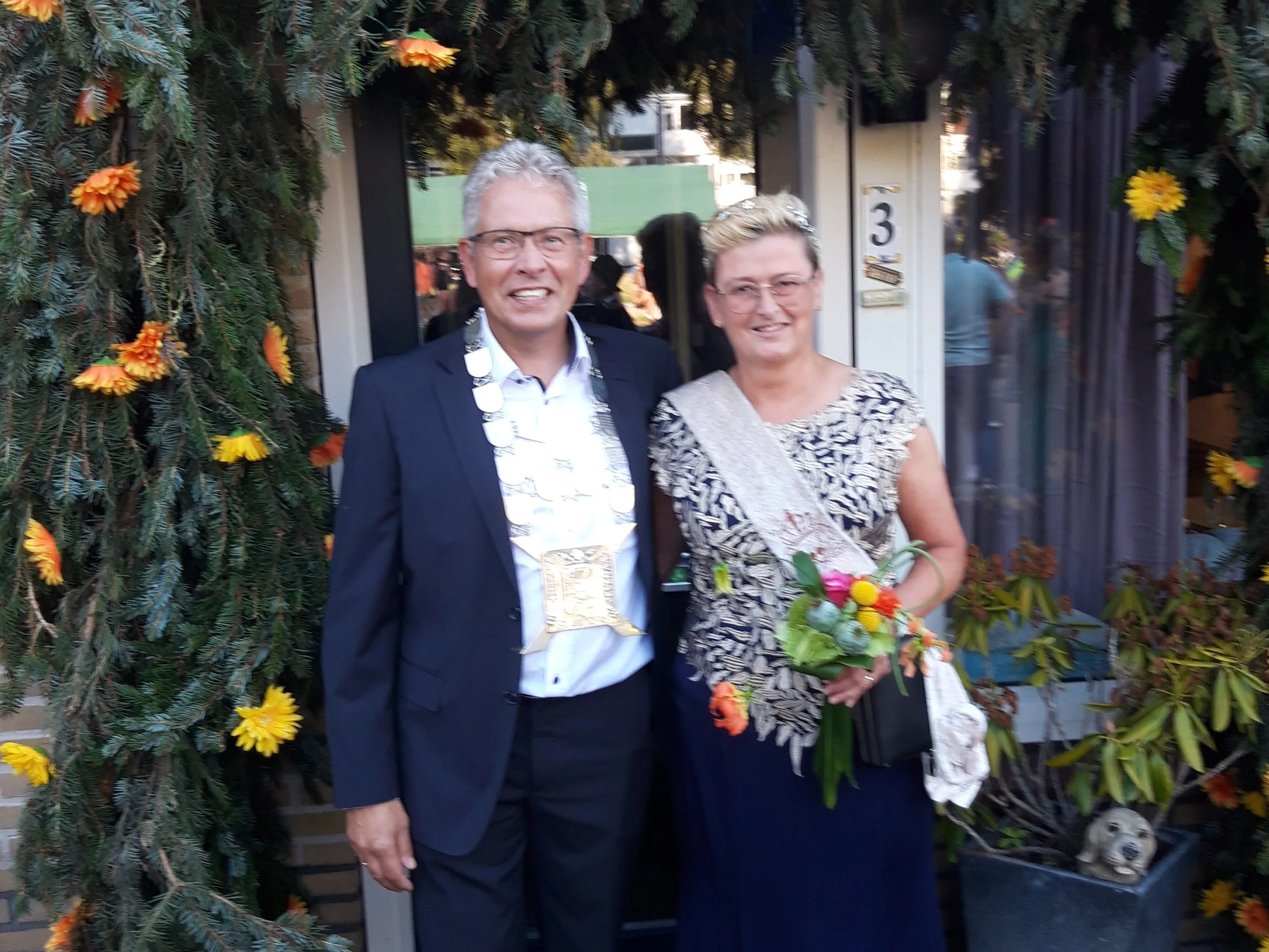 rob en fieke koningspaar foto pr