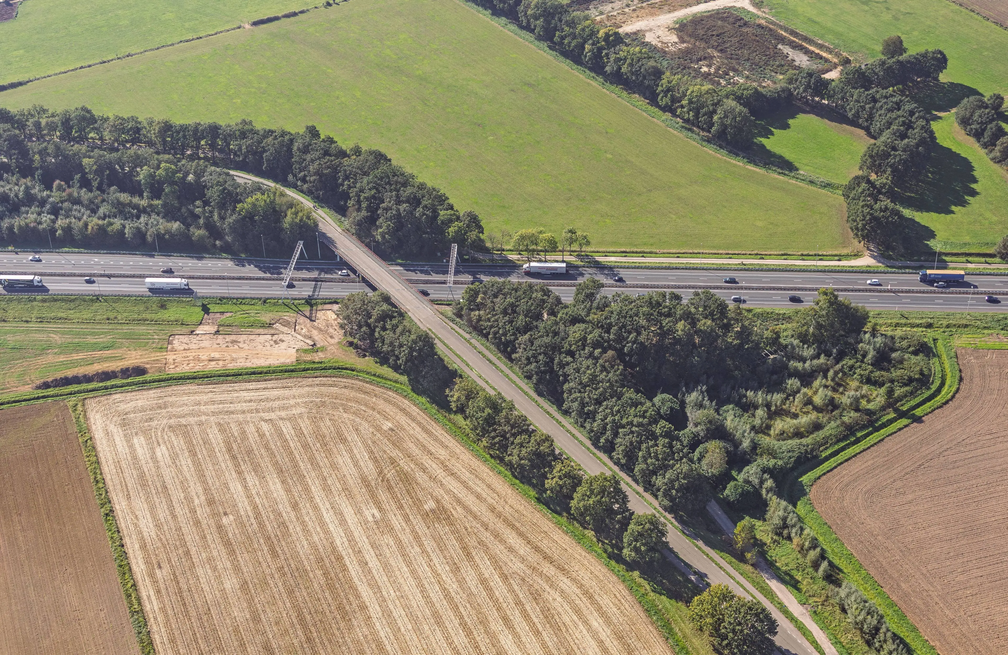 Nachtelijke afsluiting A12 nabij knooppunt Oud-Dijk-2