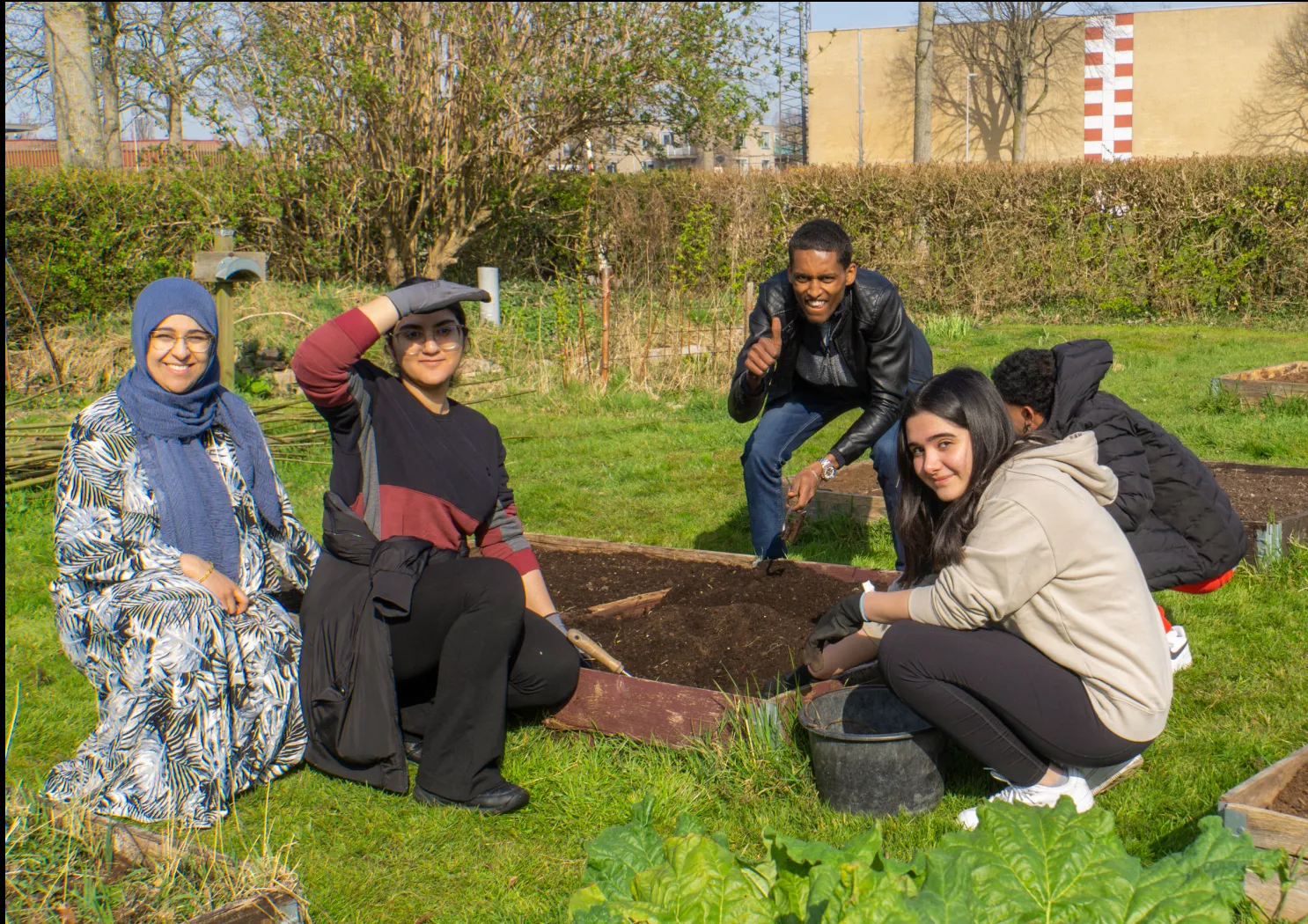 entree schakelklas aan de slag in wijktuin noordhove 2 fotograaf jeroen stahlecker