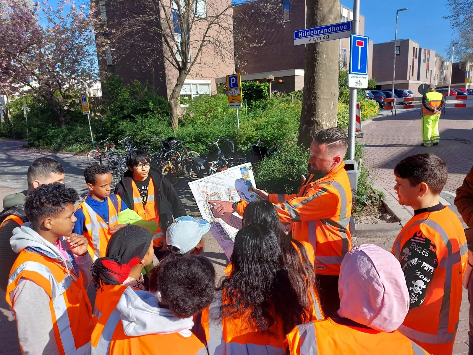 jongeren talentenacademie onc op werkbezoek bij habo gww fotograaf stichting piezo