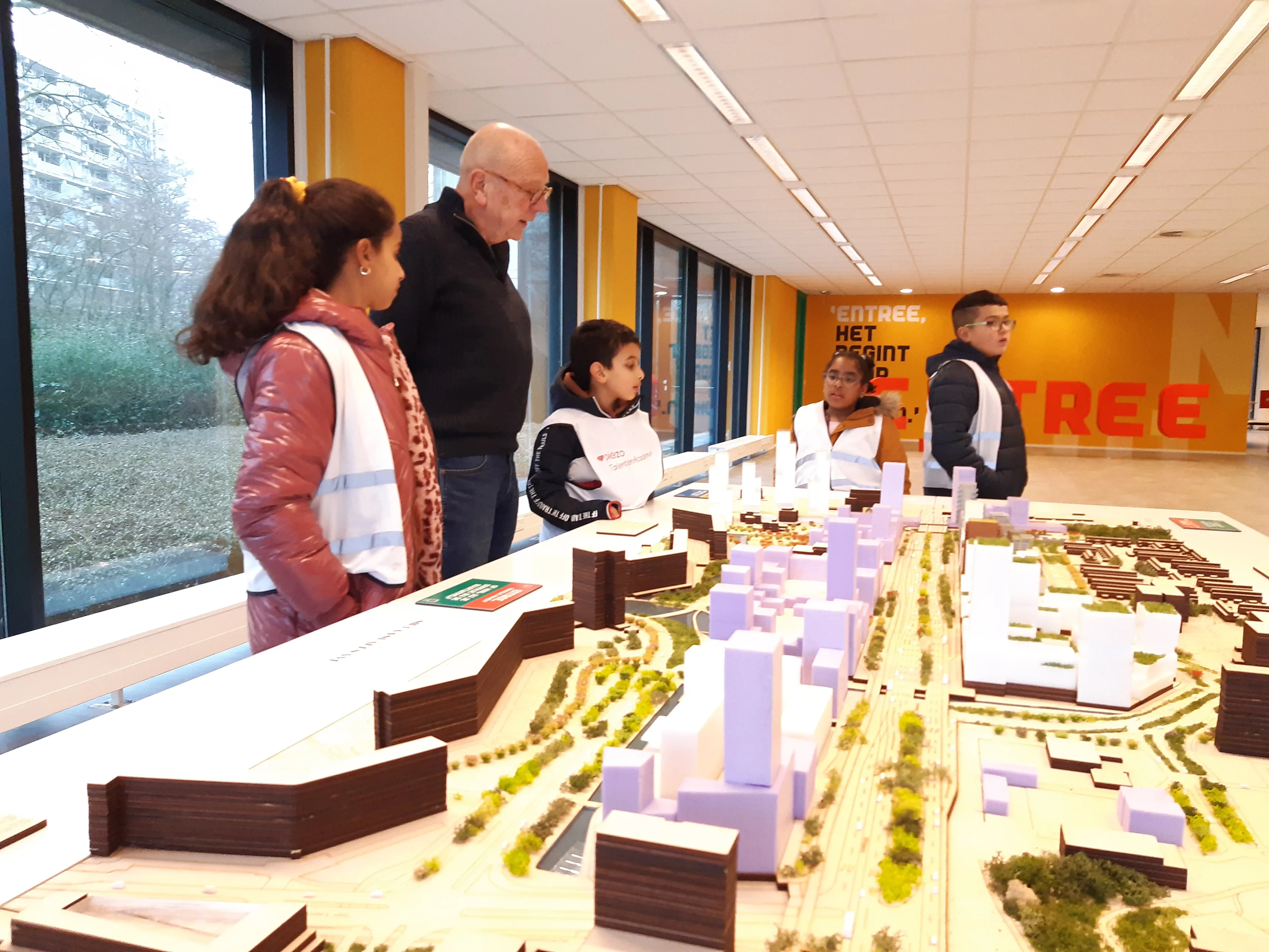 kinderen talentenacademie ontwerpen zelf een nieuwe woonwijk fotograaf stichting piezo