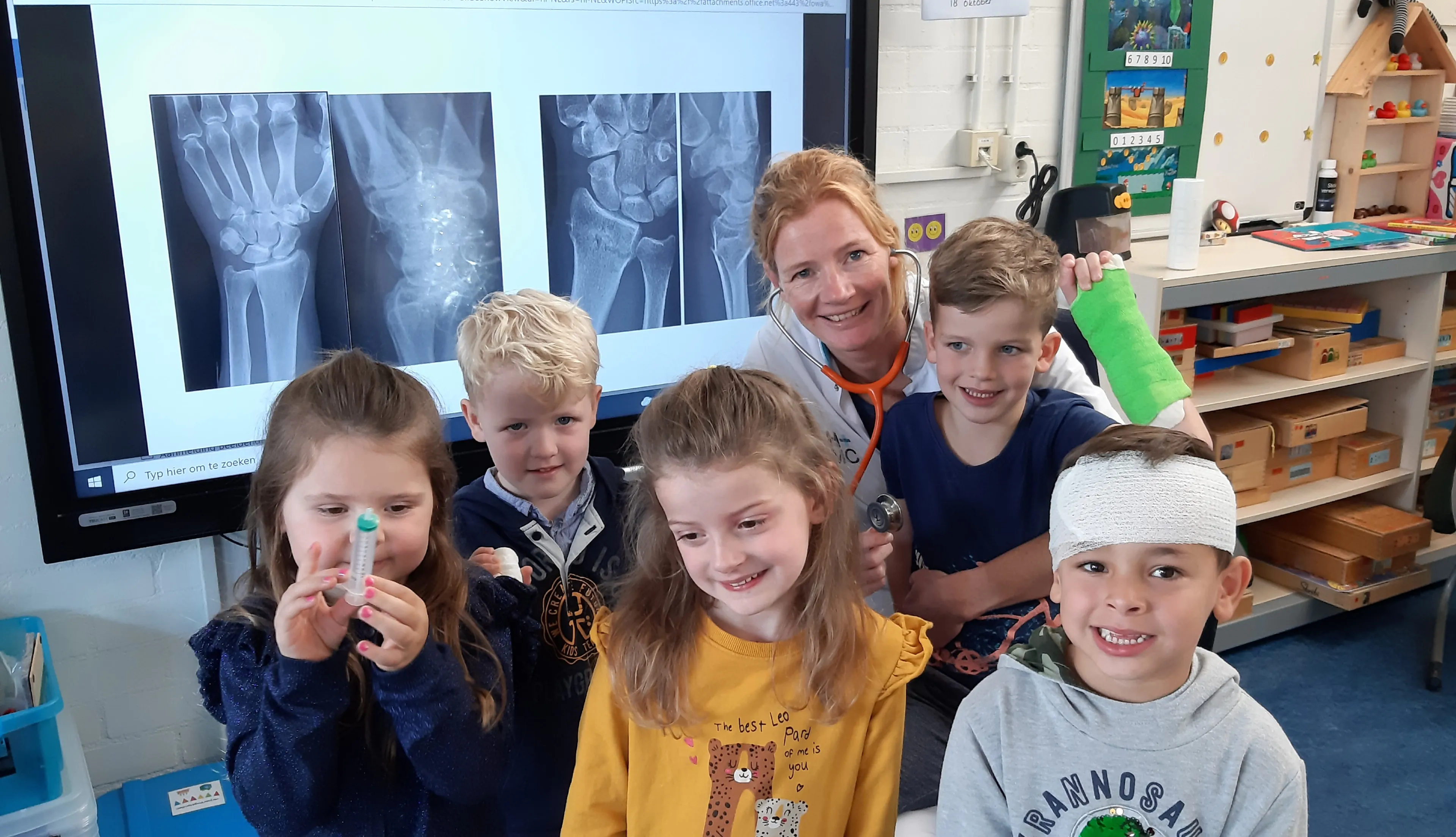 dokter alice in de klas