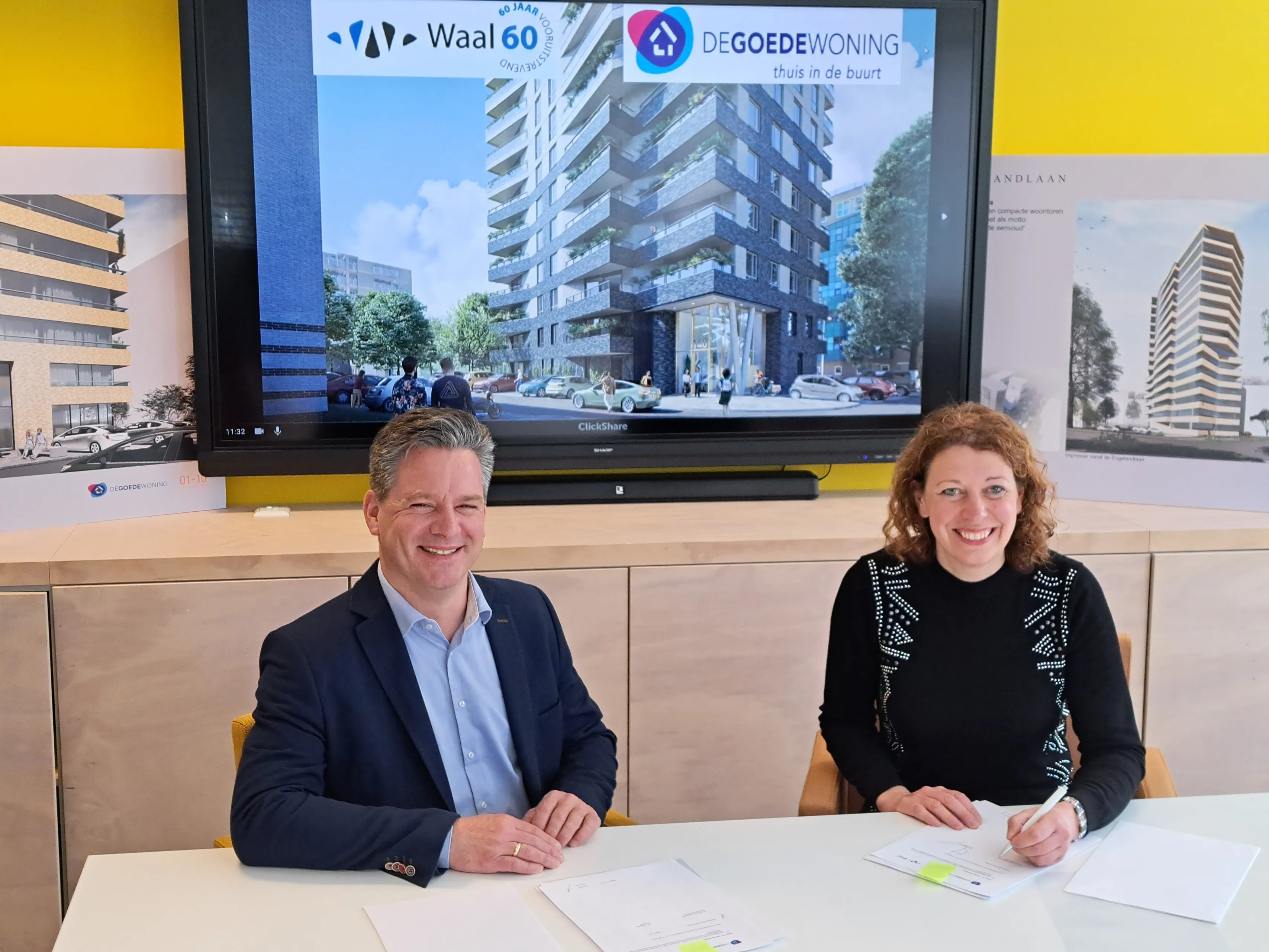 foto ondertekening engelandlaan