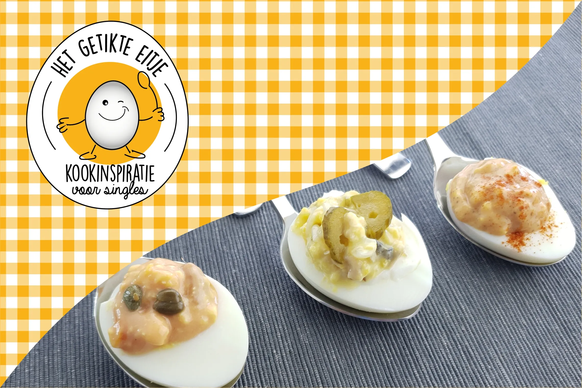 het getikte eitje persfoto