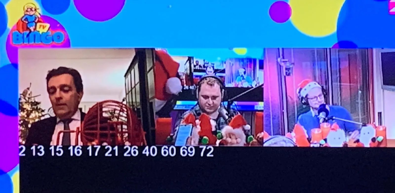 kersteditie zoetermeerse tv bingo