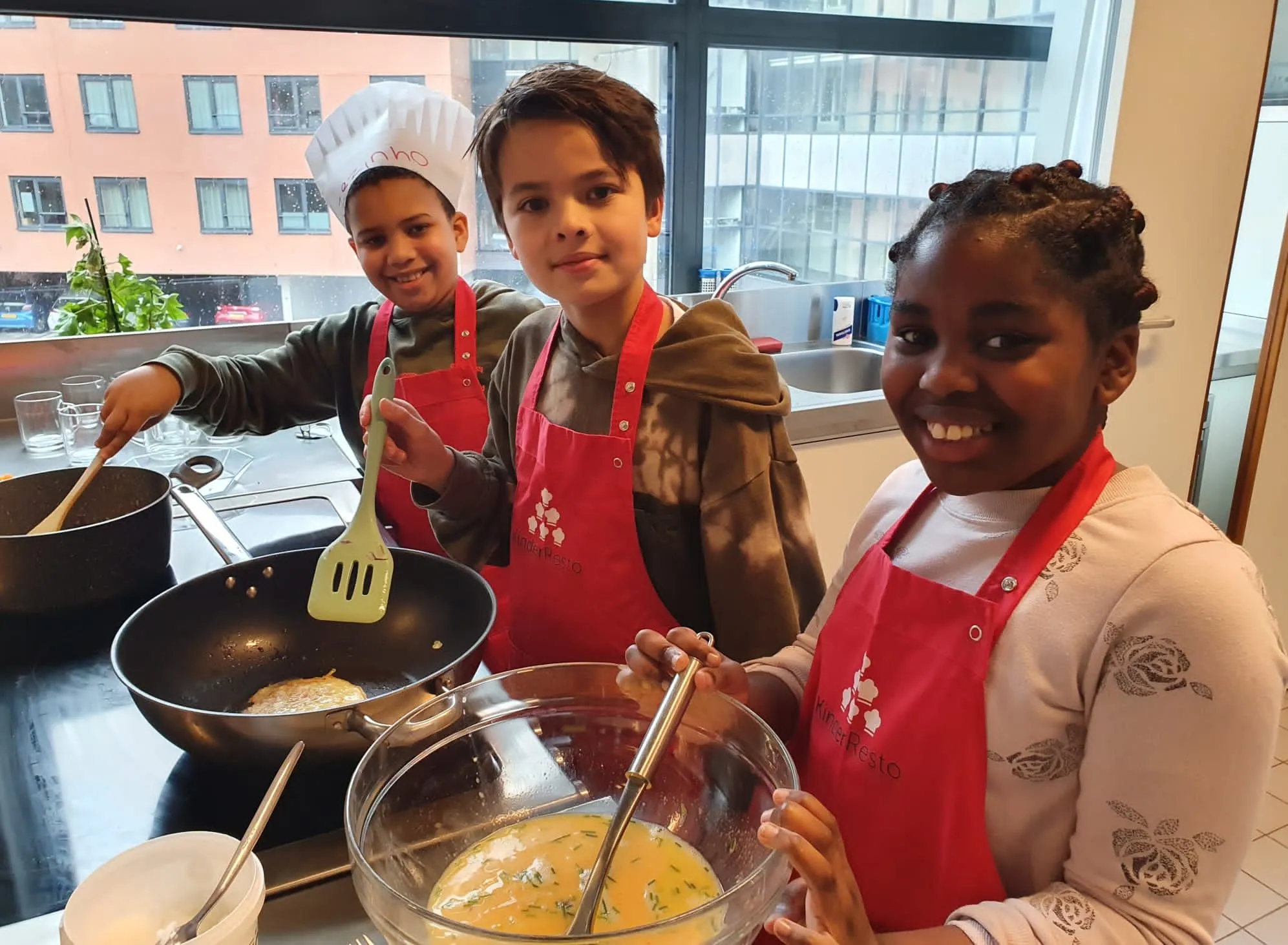 kinderen in meerzicht leren gezond koken fotograaf stichting piezo