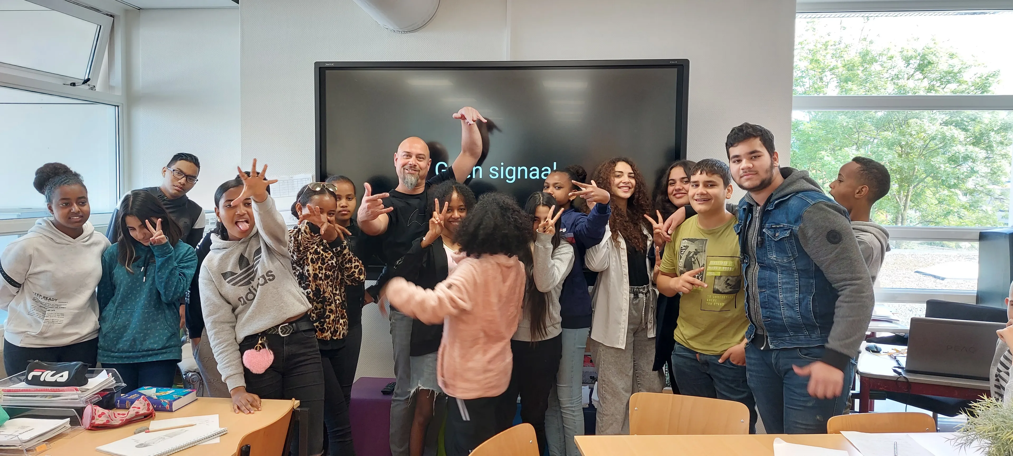 leren presenteren bij de piezo talentenacademie fotograaf stichting piezo