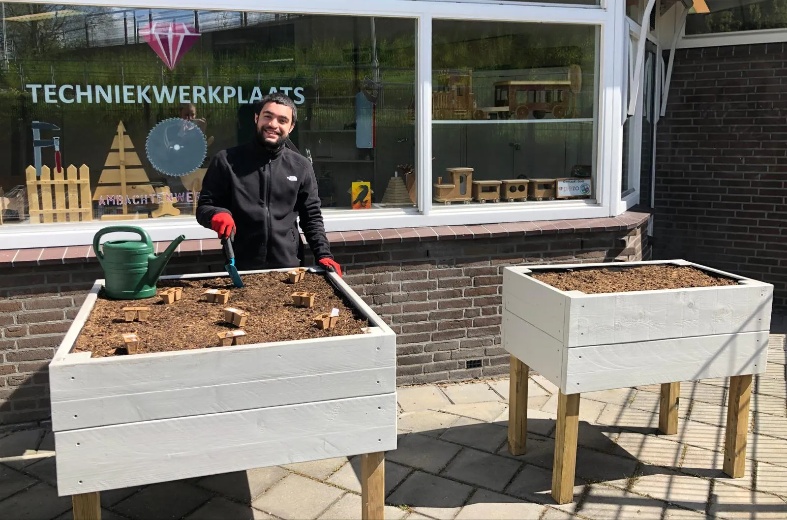 moestuinbakken maken nldoet
