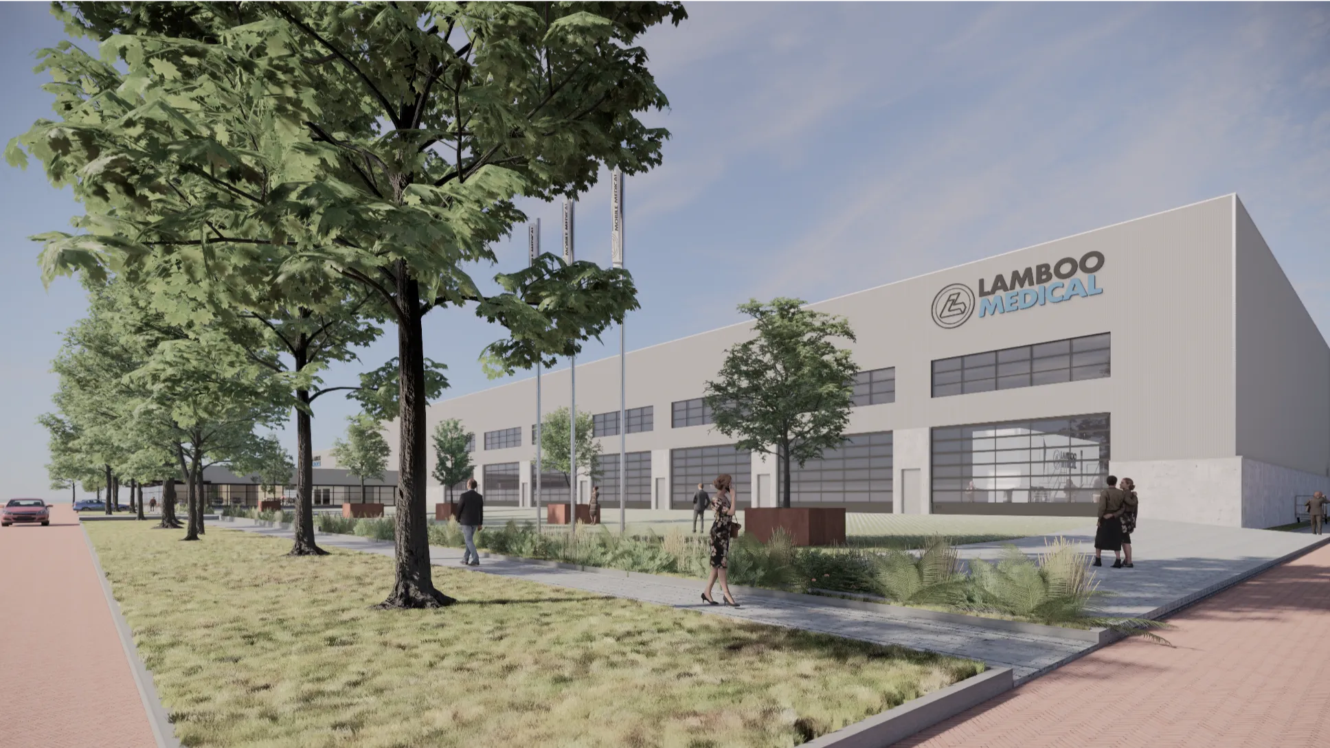 nieuwbouw lamboo medical in dutch innovation park