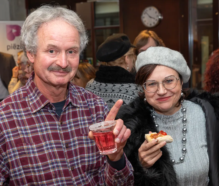 nieuwjaarsreceptie piezo drukbezocht fotograaf willem louman