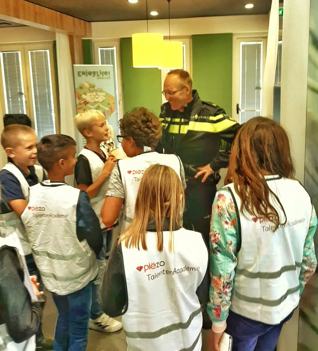 ontmoeting met de wijkagent