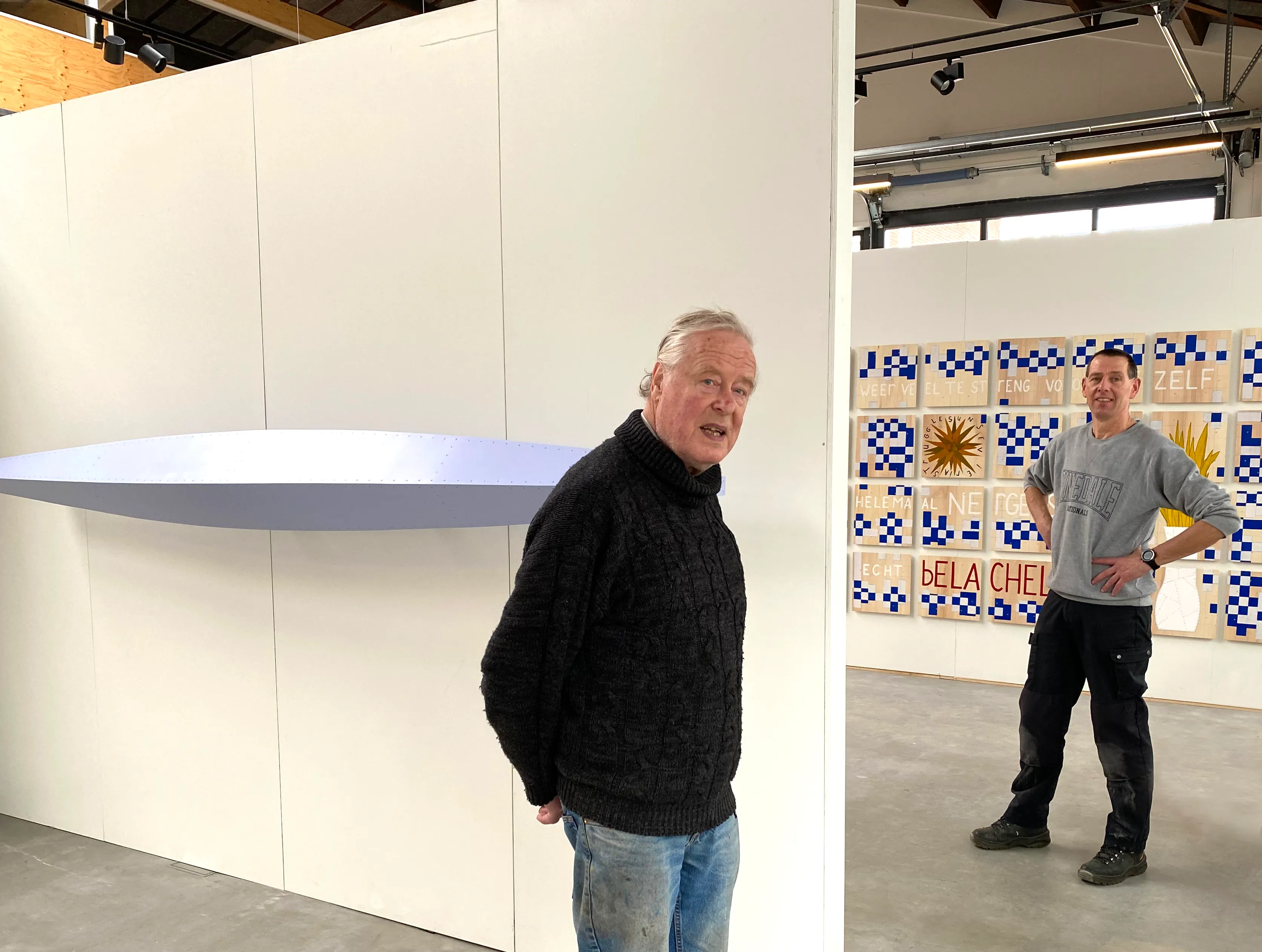 persfoto franx albert verkade en mat van der heijden