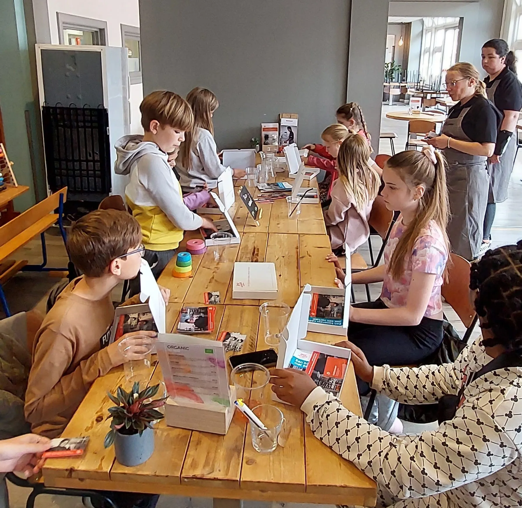 piezo talentenacademie op bezoek bij de zoetelaar fotograaf stichting piezo