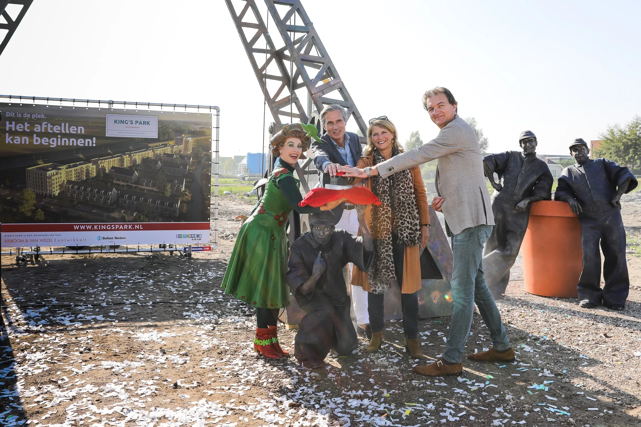 start bouw kings park fotoflexnl